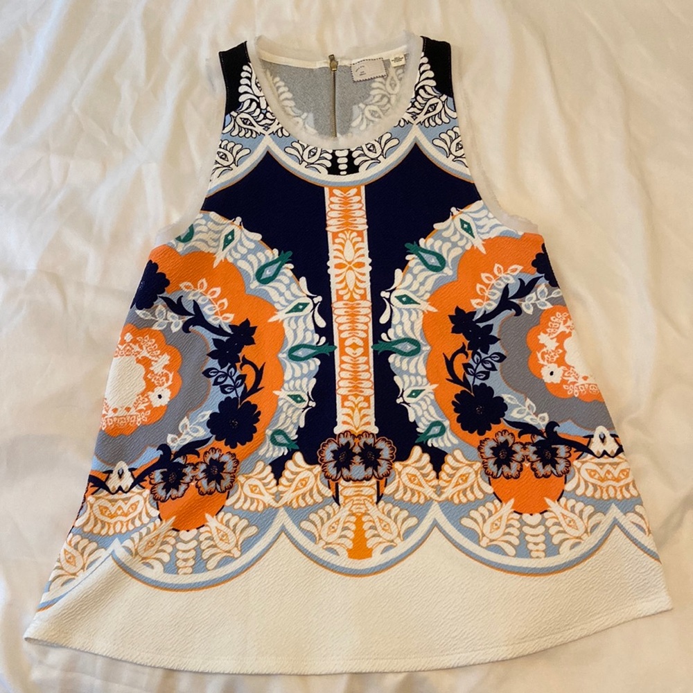 Size small sleeveless Anthropologie top